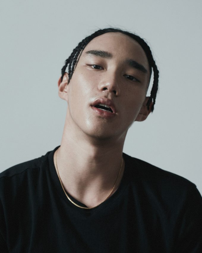 Colour photograph of model Marcelo Czhang from Trend model management