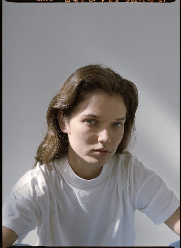 Model Dominika Drozdowska shot on medium format colour film